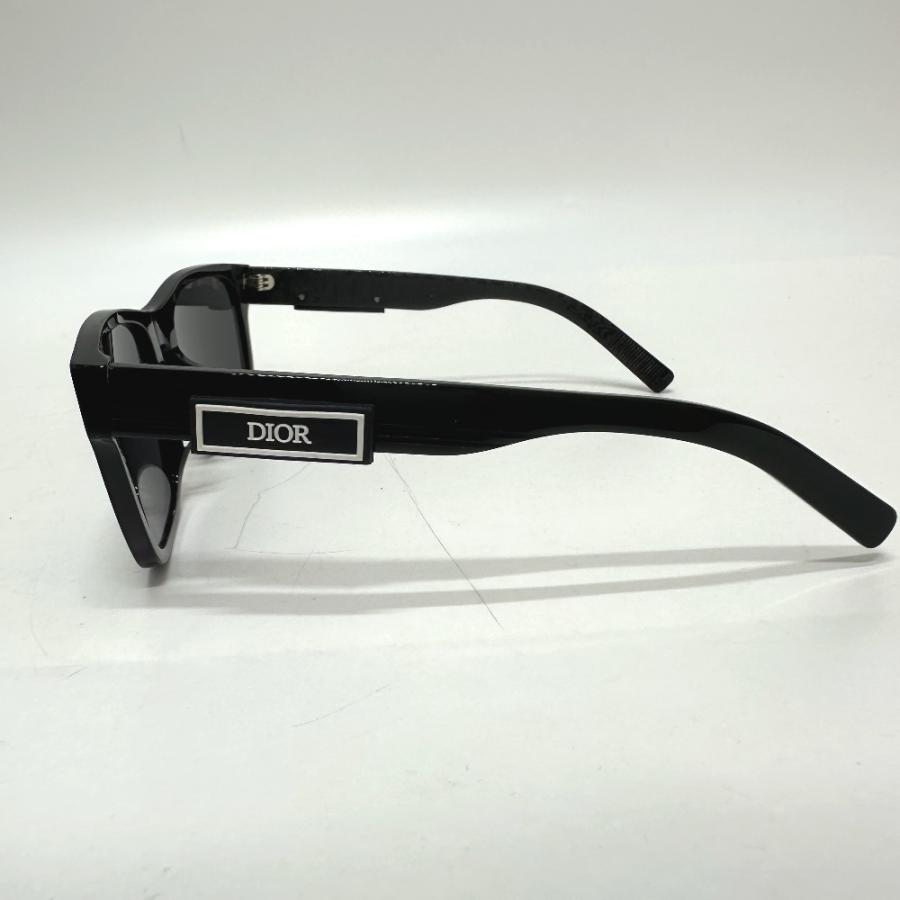 Dior ディオール B23S2F ウェリントン レクタンギュラーシェイプ ファッション 小物 ロゴ オブリーク サングラス ブラック メンズ【中古】 |  | 04