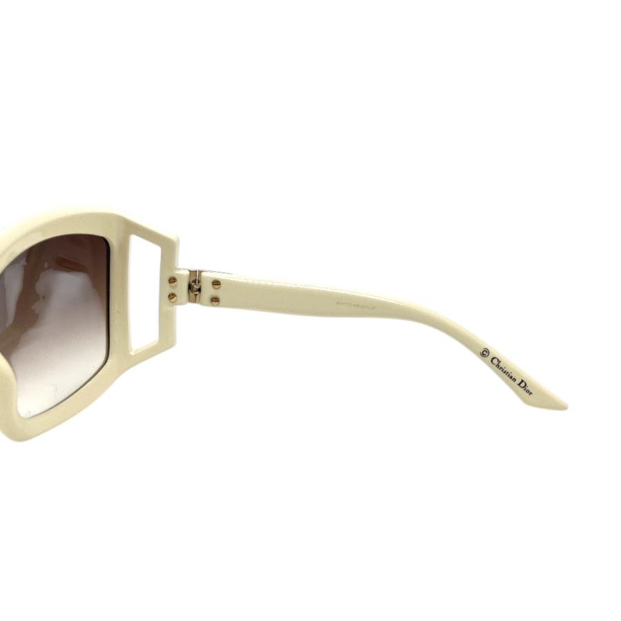 Dior ディオール DIOR611 カナージュ アイウェア サングラス ホワイト レディース【中古】 |  | 04