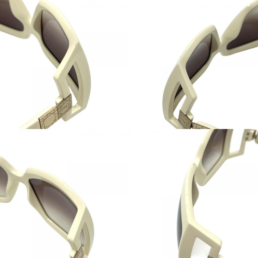 Dior ディオール DIOR611 カナージュ アイウェア サングラス ホワイト レディース【中古】 |  | 08