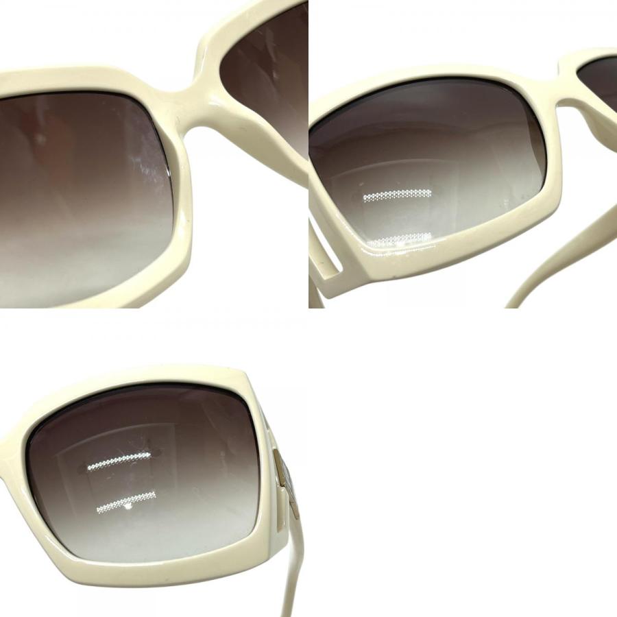Dior ディオール DIOR611 カナージュ アイウェア サングラス ホワイト レディース【中古】 |  | 09