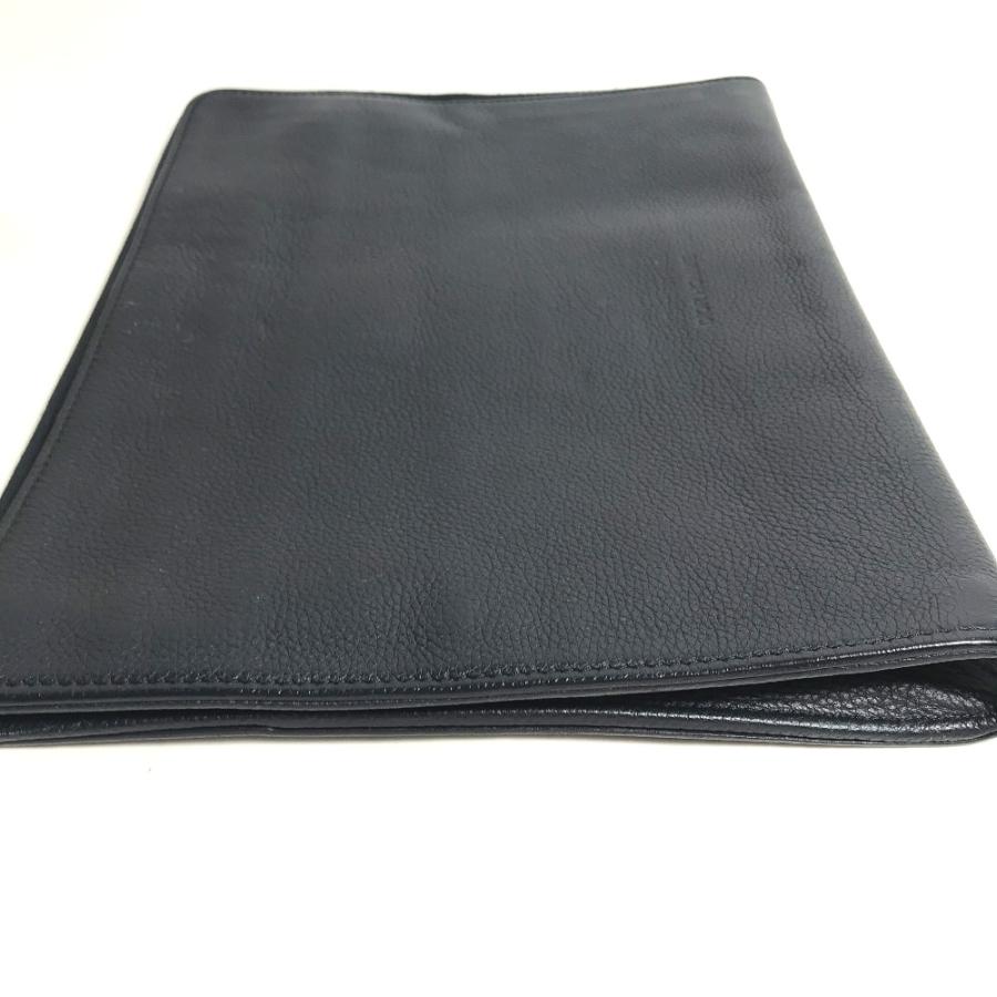 DIOR HOMME ディオール・オム ロゴ L字ファスナー カバン ポーチ カバン クラッチバッグ ネイビー メンズ【中古】 | Dior HOMME | 02