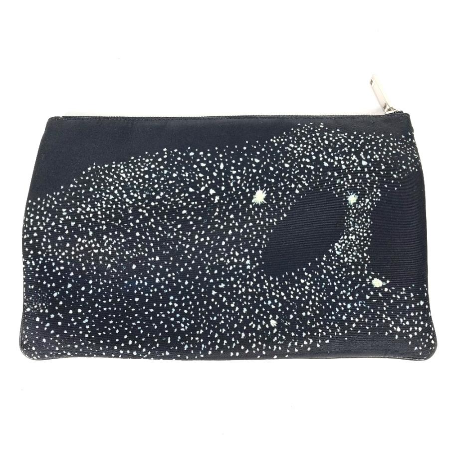 Dior ディオール ロゴ ポーチ ピータードイグ  PETER DOIG クラッチバッグ ブラック メンズ【中古】 |  | 05