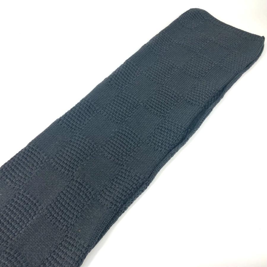 LOUIS VUITTON ルイヴィトン ダミエ マフラー グレー メンズ【中古】 | LOUIS VUITTON | 05