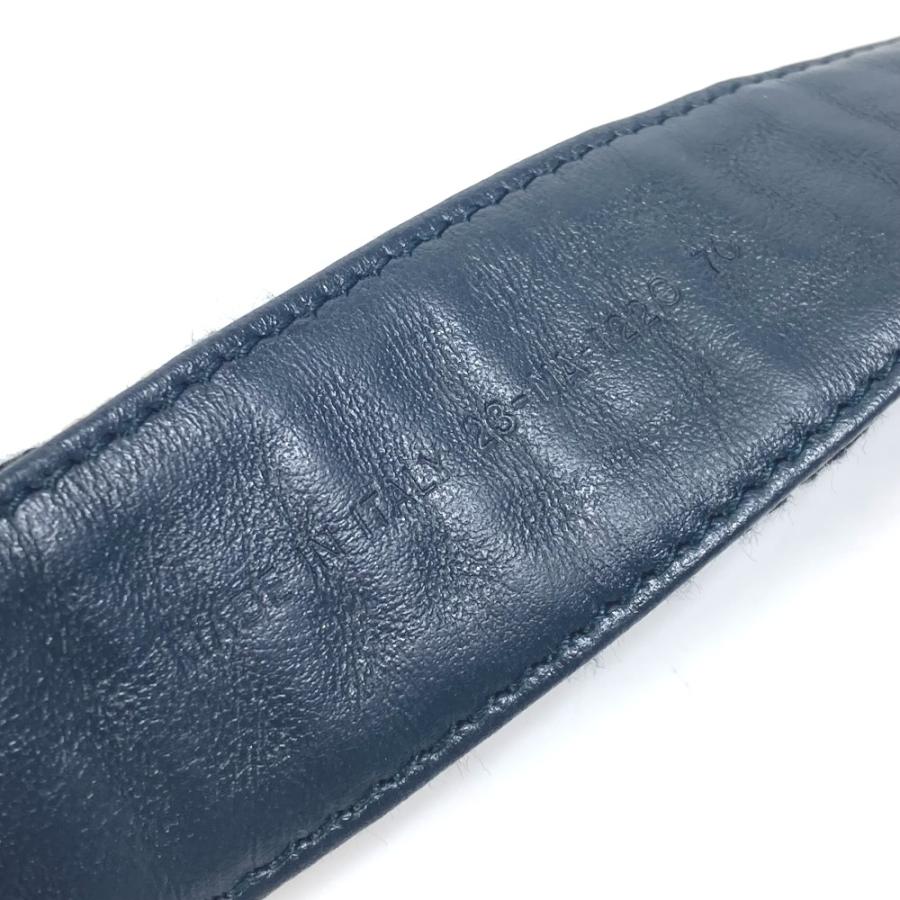 Dior ディオール オブリーク SADDLE サドル CDバックル ズボン用ベルト ファッション小物 ベルト ネイビー レディース【中古】 |  | 07