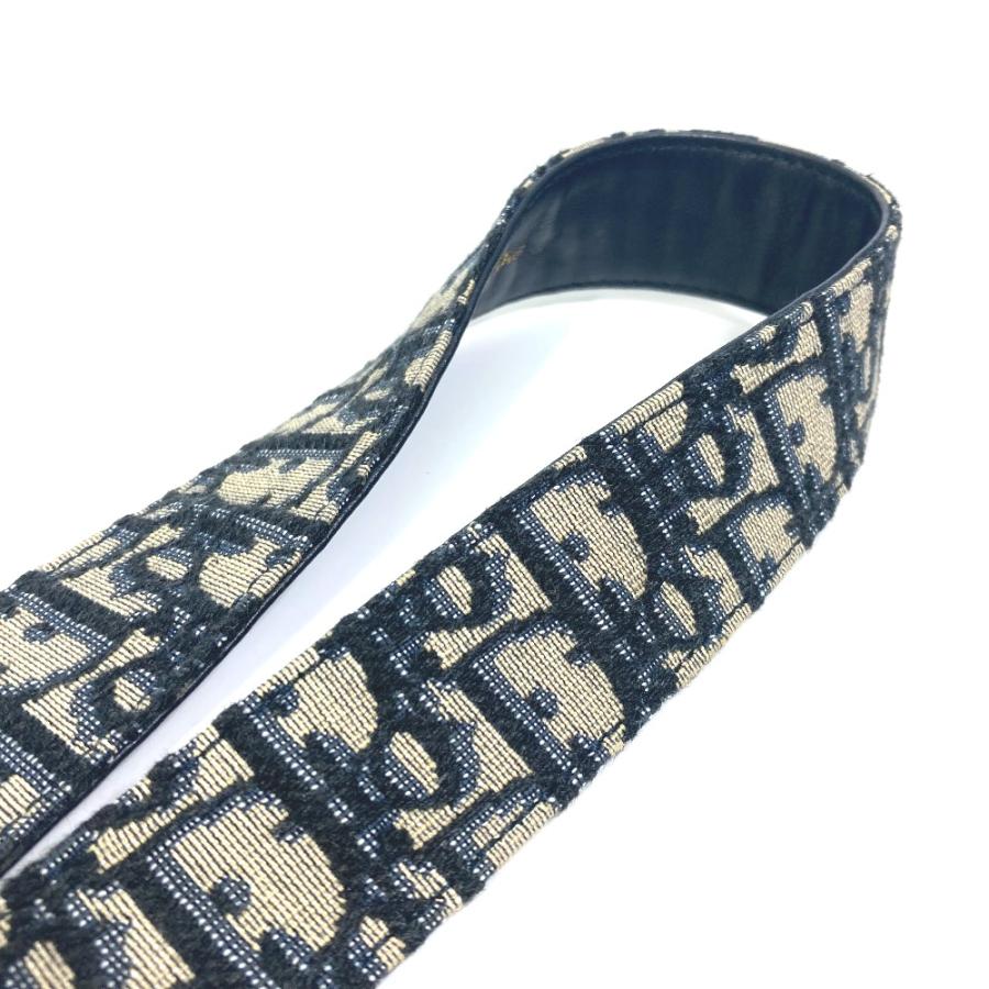 Dior ディオール オブリーク SADDLE サドル CDバックル ズボン用ベルト ファッション小物 ベルト ネイビー レディース【中古】 |  | 08