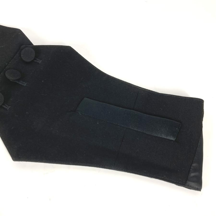 美品 Dior ディオール カマーバンド ベルト アクセサリー 2ボタン ベルト ブラック メンズ【中古】 |  | 04