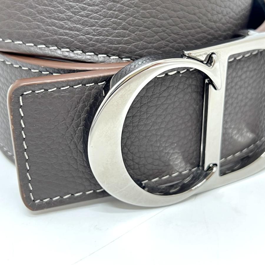 Dior ディオール CDロゴ バックル ベルト 小物 小物アイテム ベルト ブラウン メンズ【中古】 |  | 02