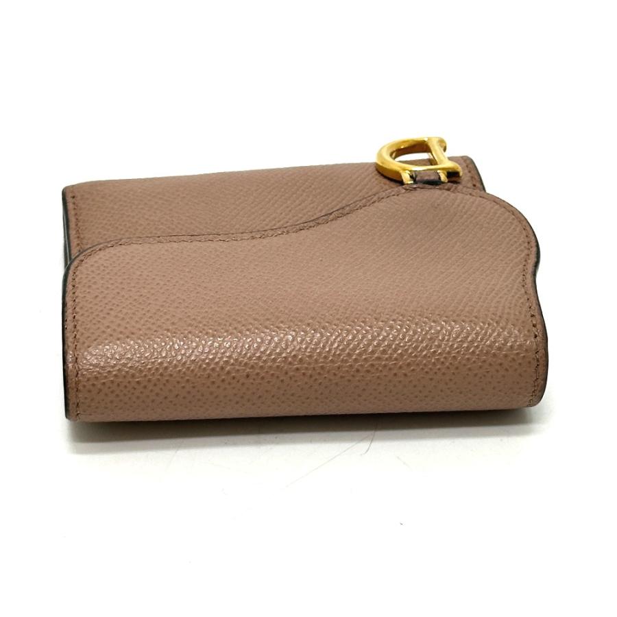 Dior ディオール S5653CCEH サドル コンパクトウォレット 財布