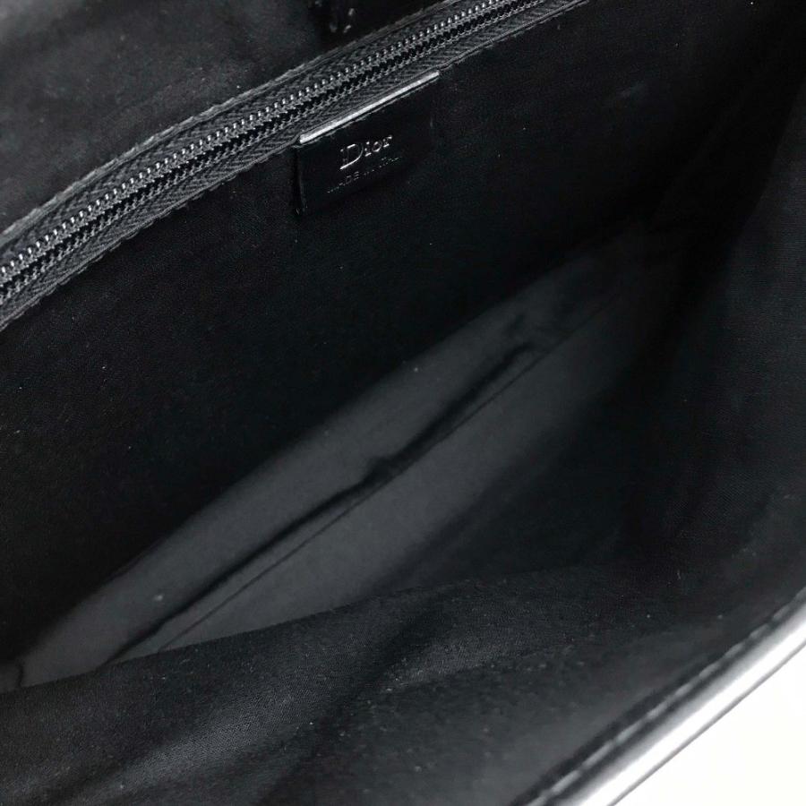 DIOR HOMME ディオール・オム メッセンジャーバッグ 斜め掛け ショルダーバッグ PVC メンズ ブラック 黒 | Dior HOMME | 11