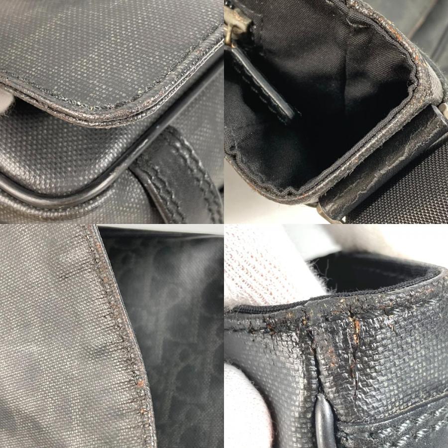 DIOR HOMME ディオール・オム メッセンジャーバッグ 斜め掛け ショルダーバッグ PVC メンズ ブラック 黒 | Dior HOMME | 08