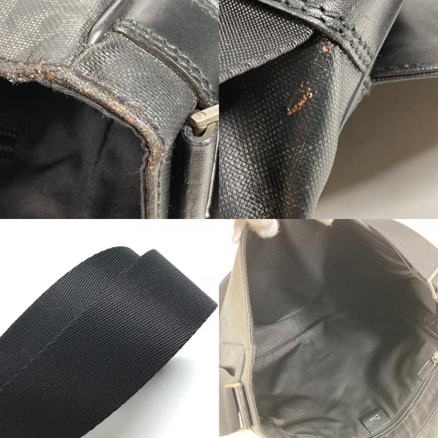 DIOR HOMME ディオール・オム メッセンジャーバッグ 斜め掛け ショルダーバッグ PVC メンズ ブラック 黒 | Dior HOMME | 09