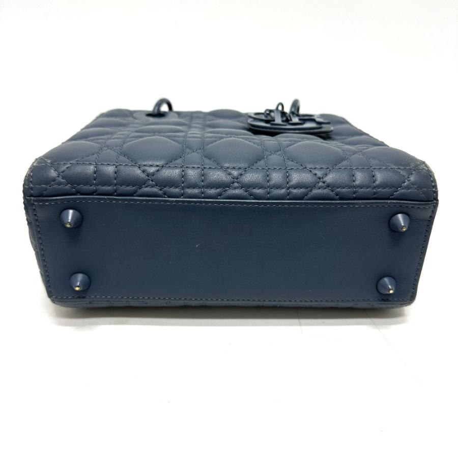 Dior ディオール レディディオール 2WAYバッグ カバン バッグ ショルダーバッグ ハンドバック 斜め掛け ハンドバッグ ブルー 【中古】 |  | 02