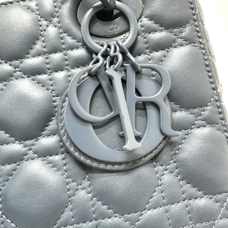 Dior ディオール レディディオール 2WAYバッグ カバン バッグ ショルダーバッグ ハンドバック 斜め掛け ハンドバッグ ブルー 【中古】 |  | 05