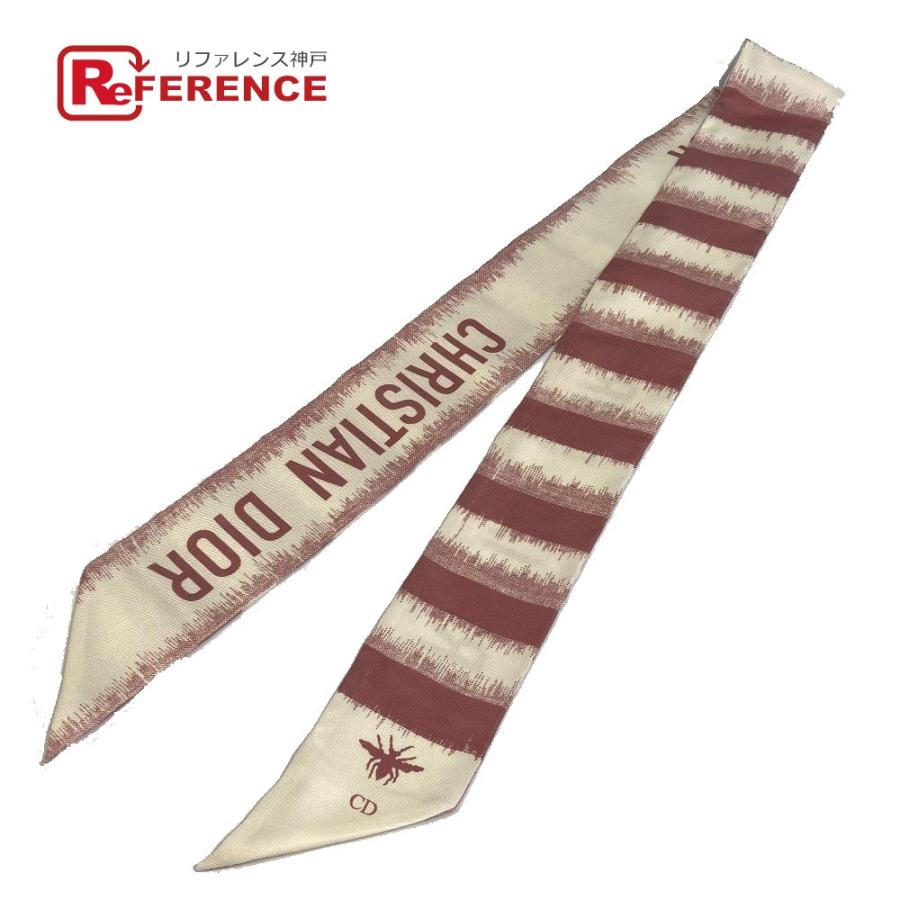 Dior ディオール ミッツア ツイリー ツィリー スカーフ シルク ピンク×ベージュ レディース【中古】未使用 | 