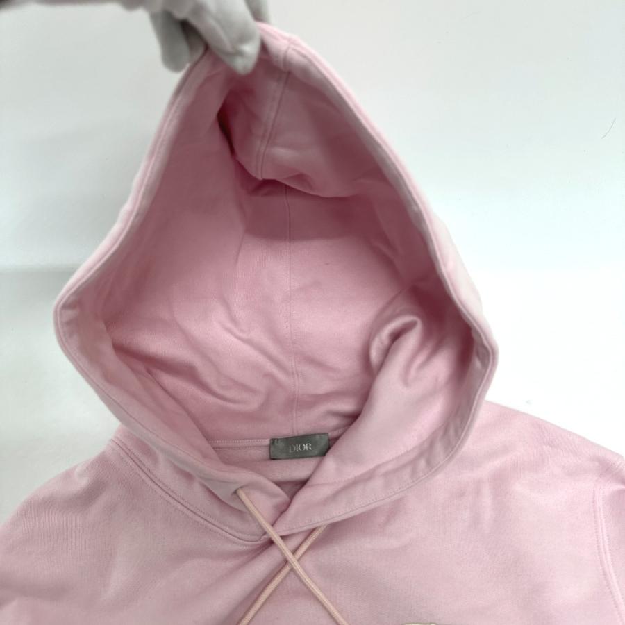新品同様 Dior ディオール 113J698A0531 CDロゴ プルオーバー アパレル パーカー ピンク メンズ【中古】 |  | 03