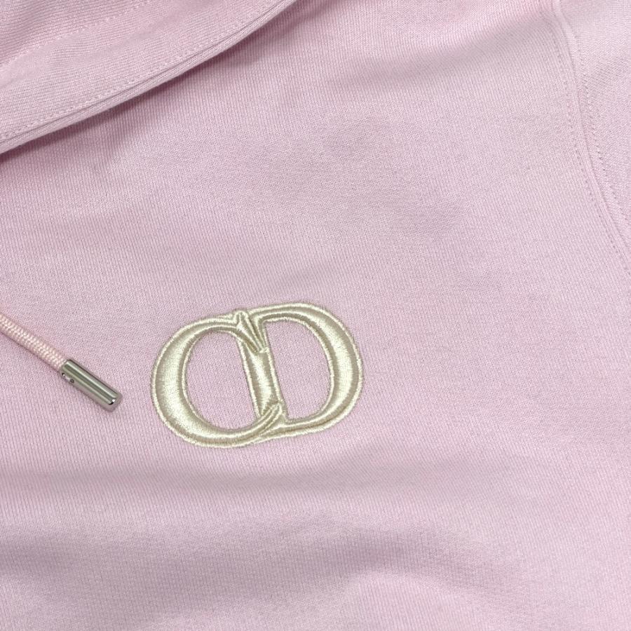新品同様 Dior ディオール 113J698A0531 CDロゴ プルオーバー アパレル パーカー ピンク メンズ【中古】 |  | 05