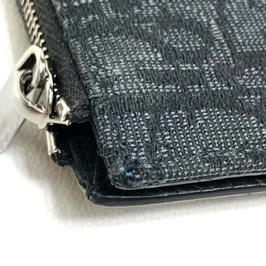 Dior ディオール 2ESBC250YSE オブリーク ジャガード ジップ カード