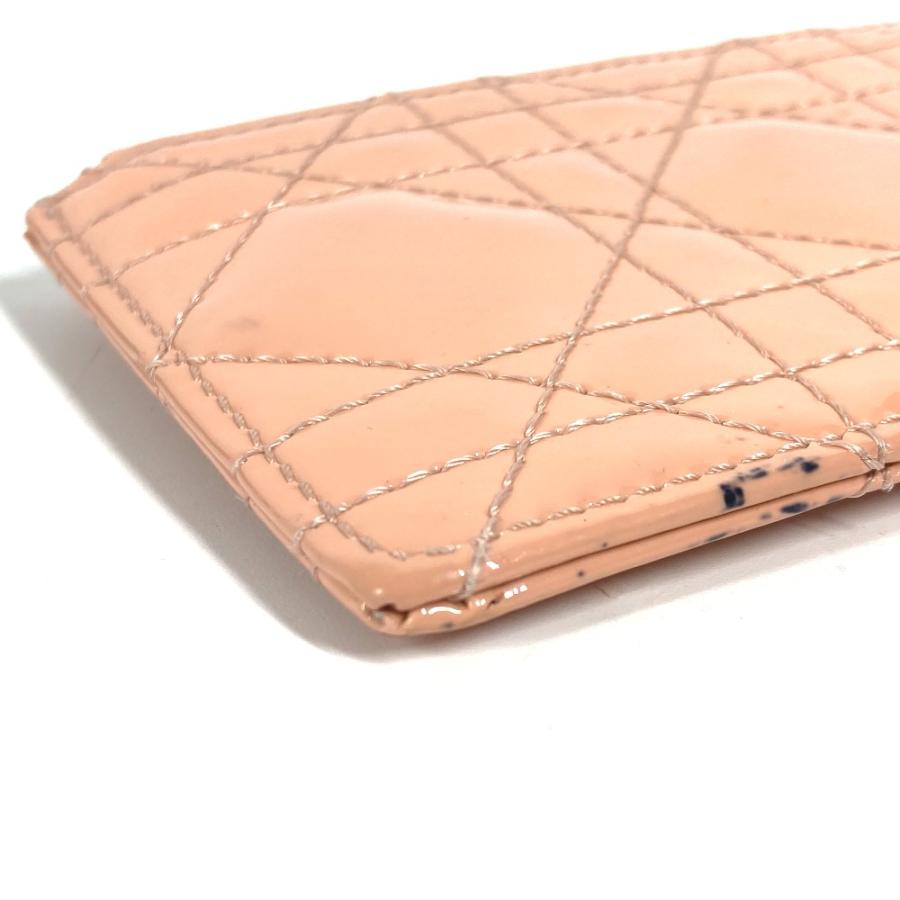 Dior ディオール カナージュ 財布 小銭入れ レディディオール LADYDIOR コインケース ピンク系 レディース【中古】 |  | 04
