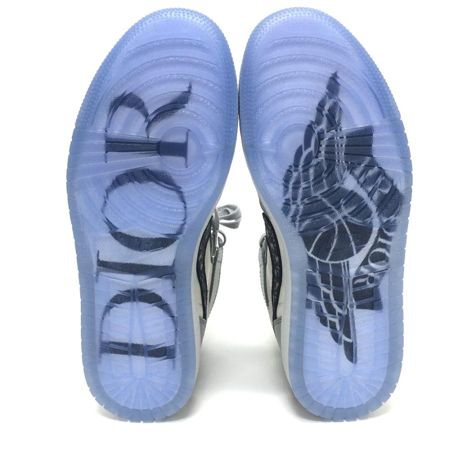 未使用 Dior ディオール DIOR  Nike Air Jordan HIGH OG ハイカットスニーカー メンズ｜reference｜06