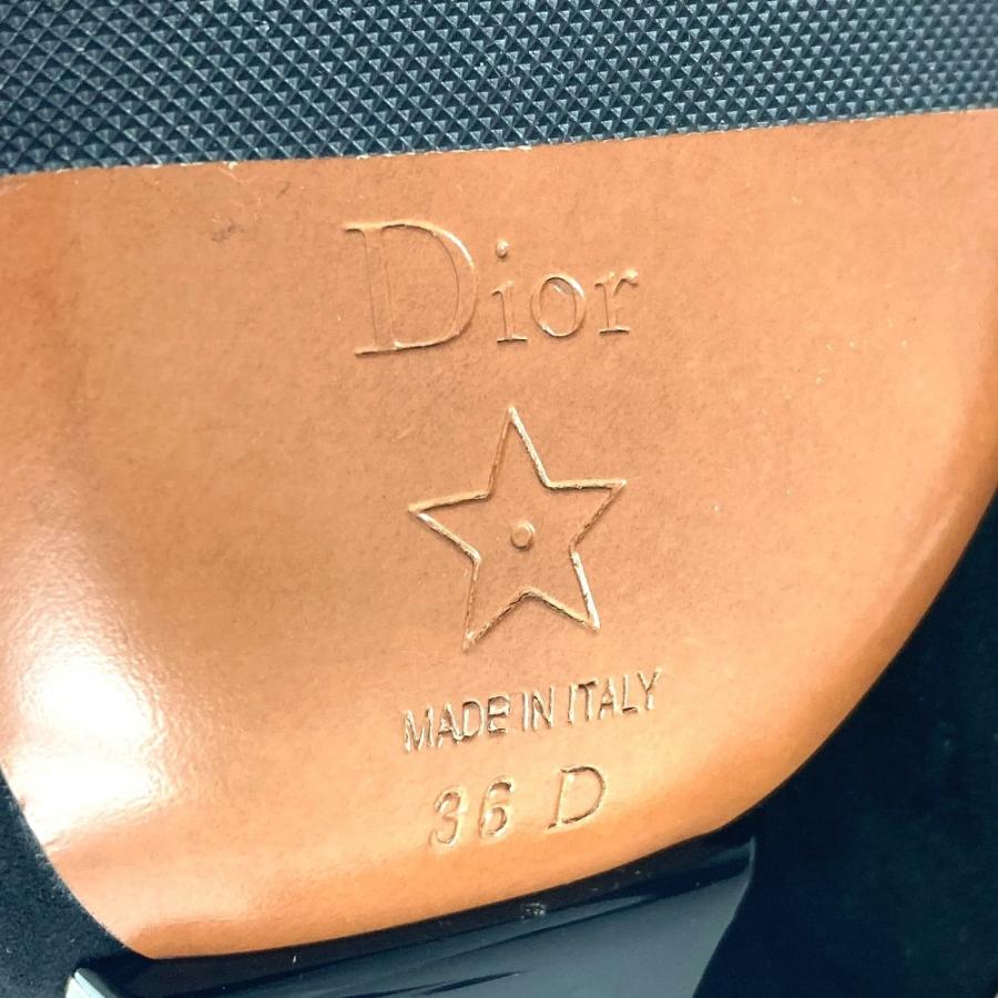未使用 Dior ディオール サイドゴア ブラックオプティック スエード ブーティー ブーツ ハイヒール レディース ブラック |  | 11