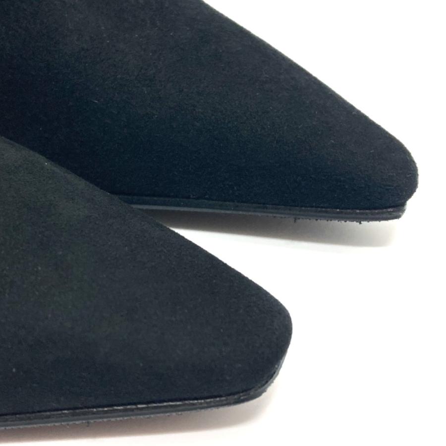 未使用 Dior ディオール サイドゴア ブラックオプティック スエード ブーティー ブーツ ハイヒール レディース ブラック |  | 05