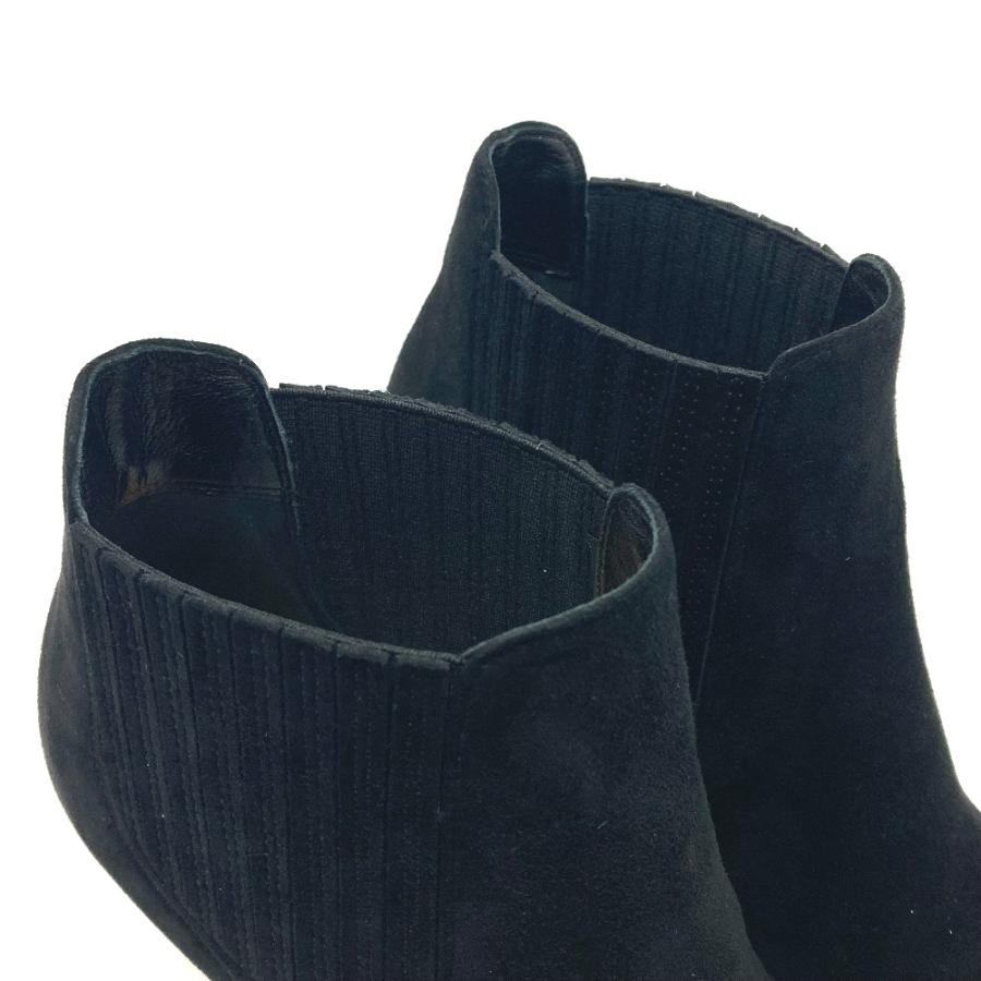 未使用 Dior ディオール サイドゴア ブラックオプティック スエード ブーティー ブーツ ハイヒール レディース ブラック |  | 06