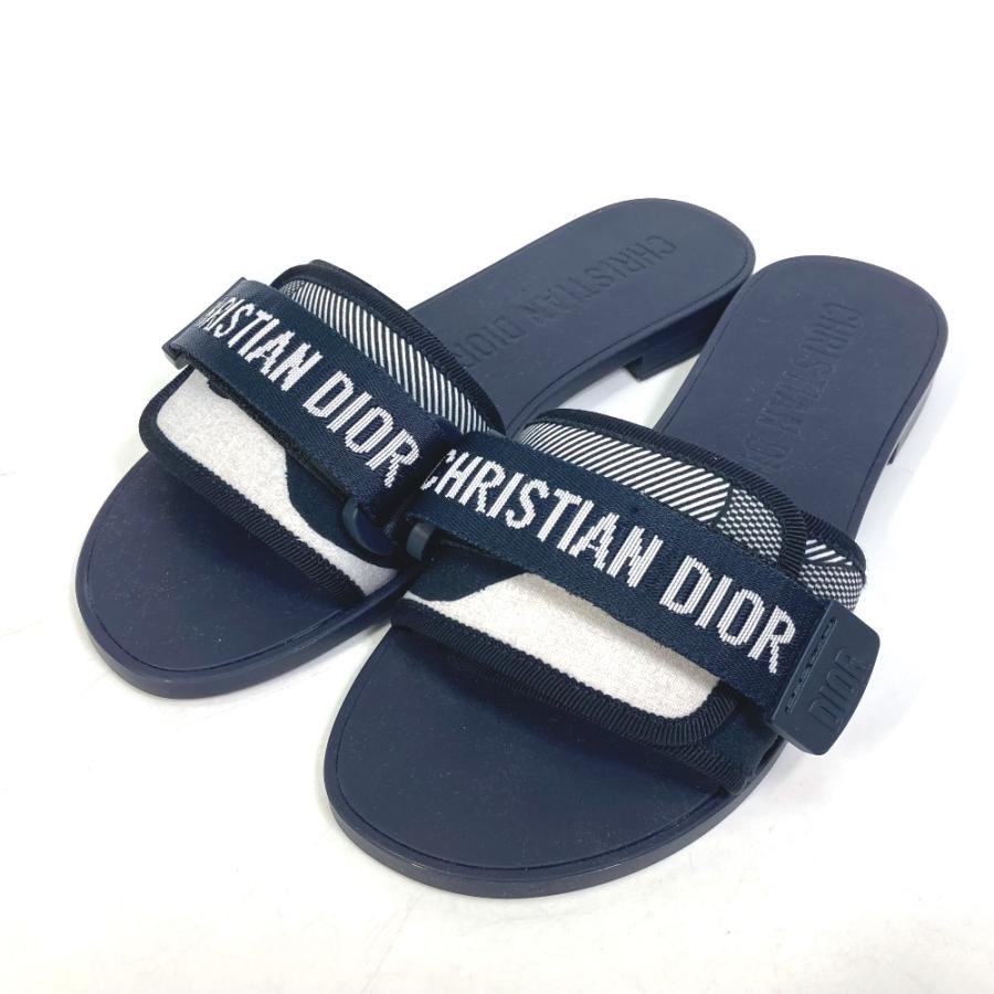 Dior ディオール KCQ431CNTS85B フラット ペタンコ ロゴ DIOREVOLUTION