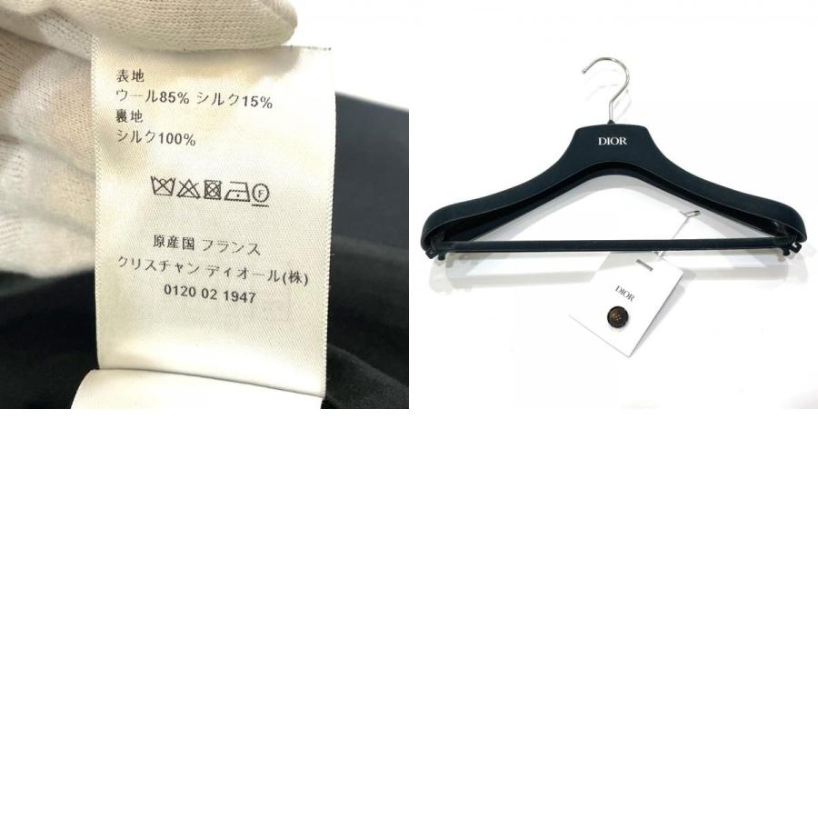 Dior - ディオール Dior テーラード 221V23A1162 2022年モデル ショートスリーブ ジャケット アパレル ジャケット ウール ブラック 未使用 5576-21128-2-2.jpg