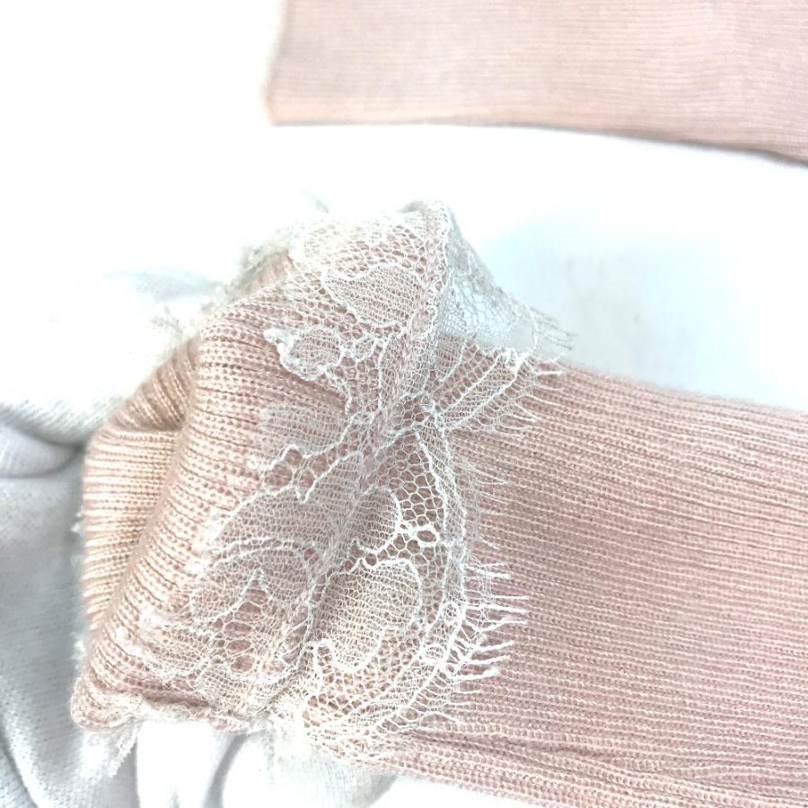 Dior ディオール レース ニット アウター 上着 長袖 アパレル トップス カーディガン ピンク レディース【中古】 |  | 05