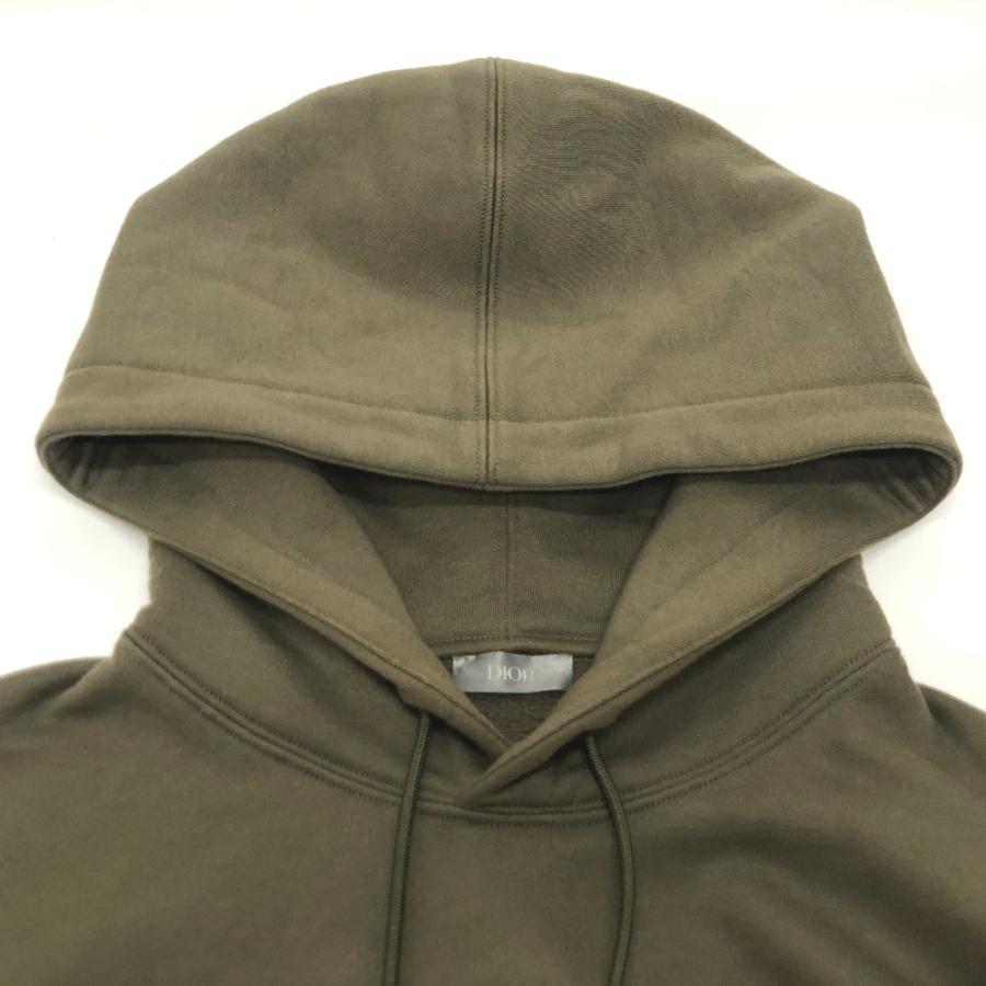Dior ディオール 293J698 アトリエパリスエンブロイダリーフーディ プルオーバー パーカー カーキ メンズ【中古】 |  | 02