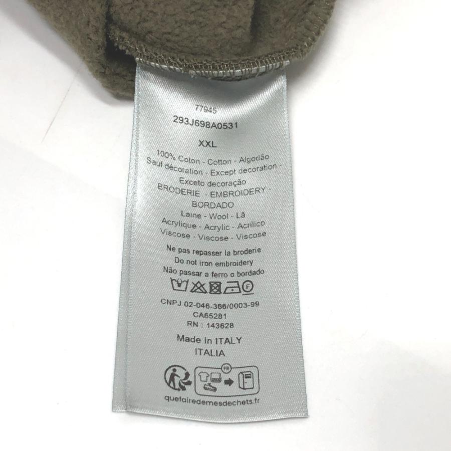 Dior ディオール 293J698 アトリエパリスエンブロイダリーフーディ プルオーバー パーカー カーキ メンズ【中古】 |  | 06