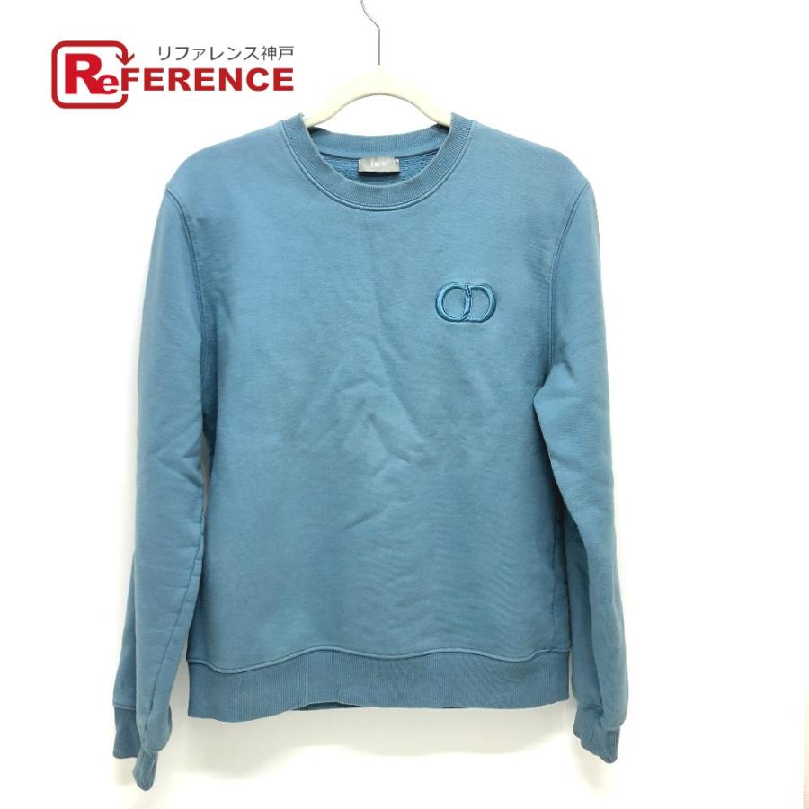 Dior ディオール 943.J612A0531 CDアイコン クルーネック スウェット トレーナー ブルー メンズ【中古】 | 
