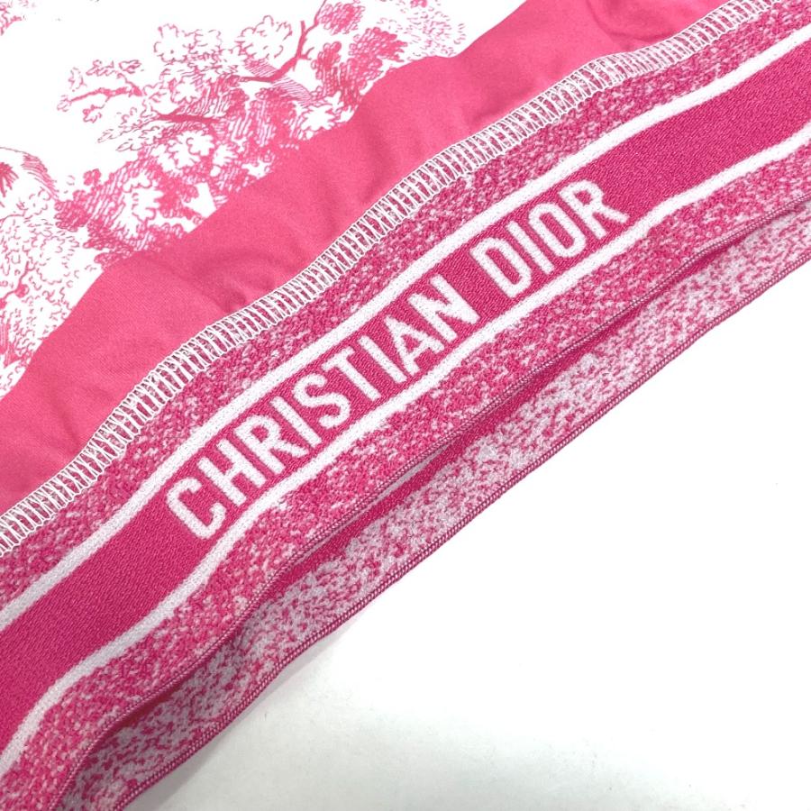 美品 Dior ディオール 213T05A4078 トワルドゥジュイ バックジップ アパレル ノースリーブ トップスその他 ピンク レディース【中古】 |  | 03