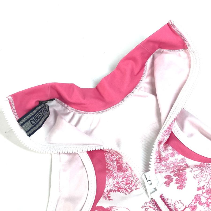 美品 Dior ディオール 213T05A4078 トワルドゥジュイ バックジップ アパレル ノースリーブ トップスその他 ピンク レディース【中古】 |  | 04