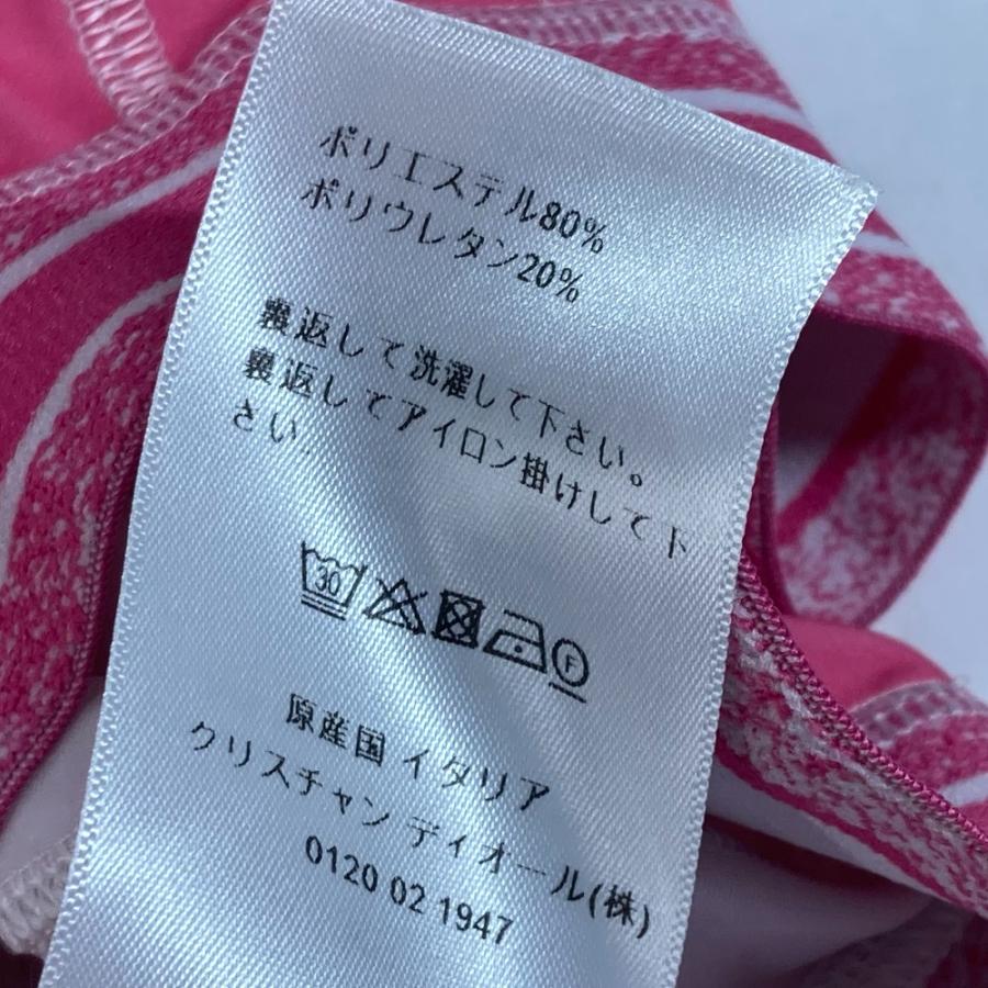 美品 Dior ディオール 213T05A4078 トワルドゥジュイ バックジップ アパレル ノースリーブ トップスその他 ピンク レディース【中古】 |  | 07