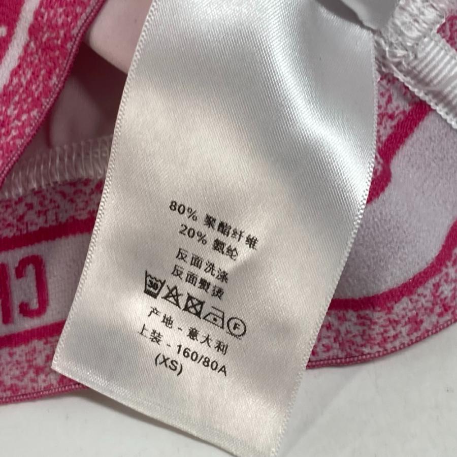 美品 Dior ディオール 213T05A4078 トワルドゥジュイ バックジップ アパレル ノースリーブ トップスその他 ピンク レディース【中古】 |  | 08