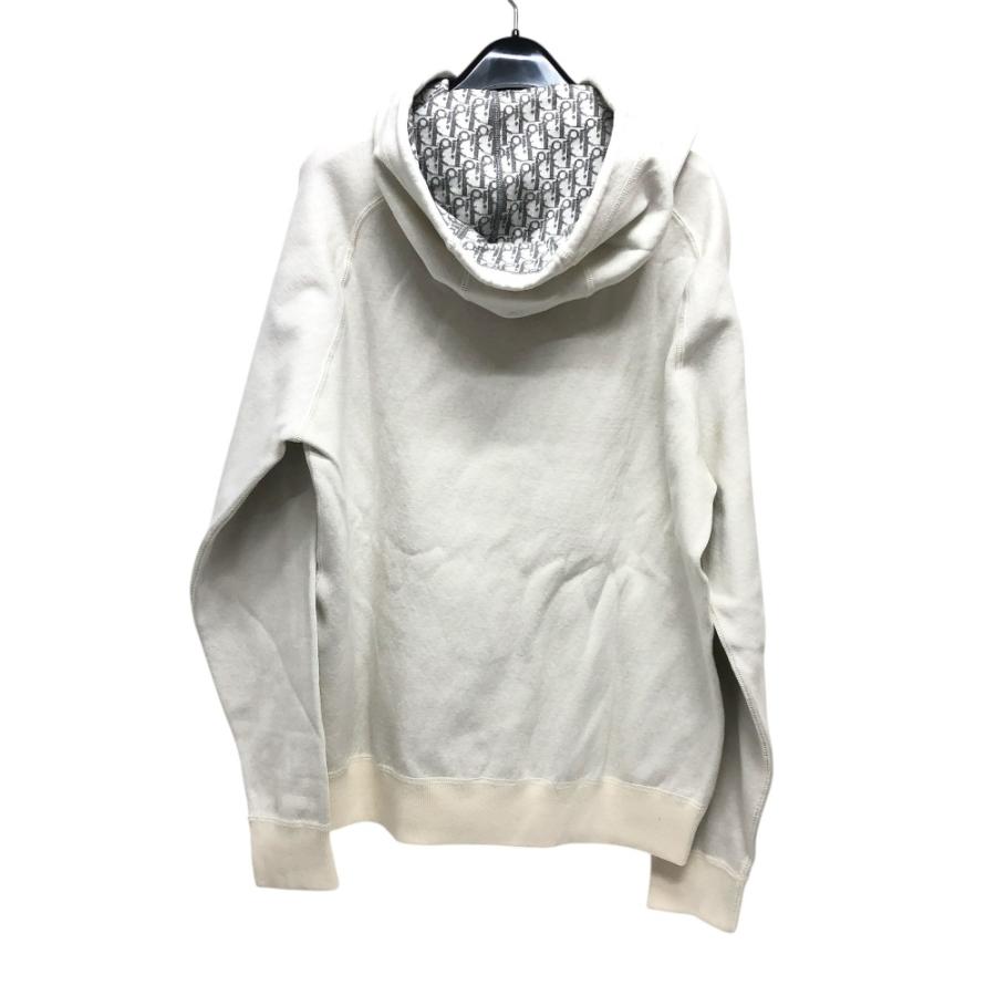 美品 Dior ディオール 113M221AT225 オブリーク ジップアップ アパレル パーカー ホワイト メンズ【中古】 |  | 01