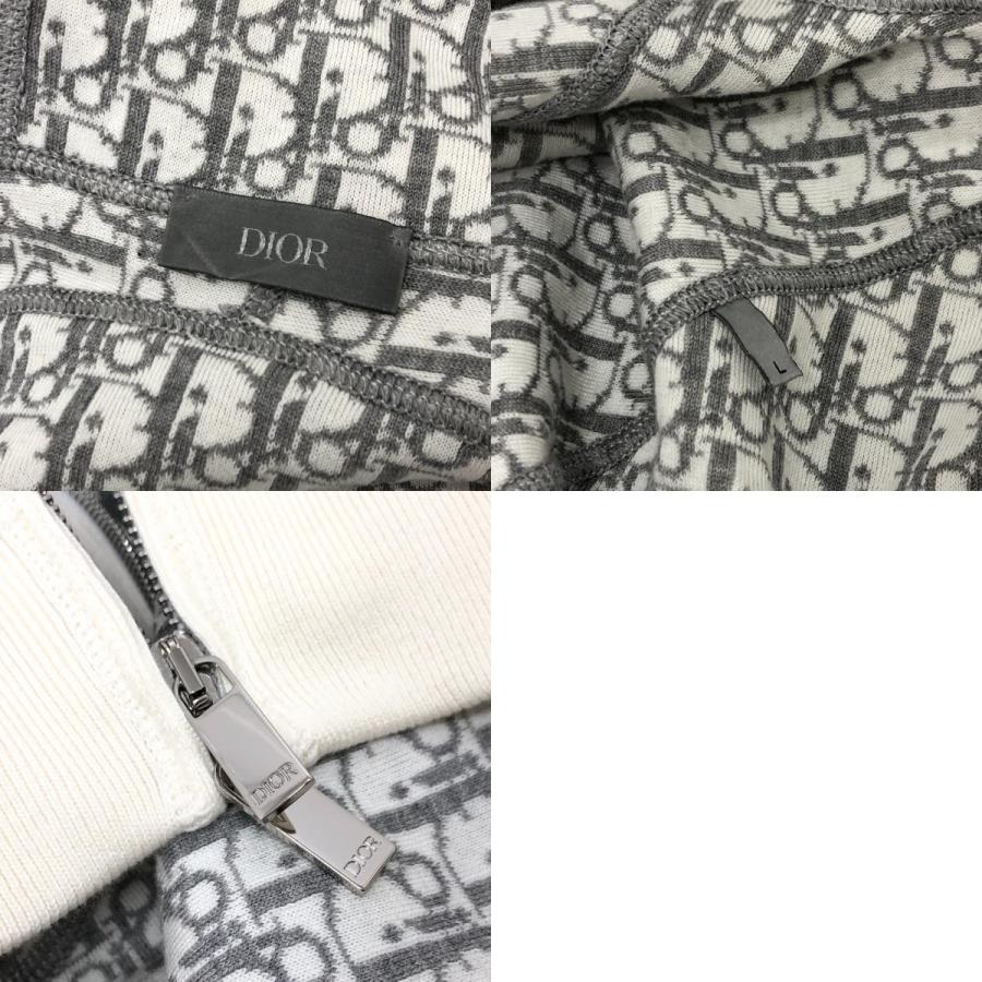 美品 Dior ディオール 113M221AT225 オブリーク ジップアップ アパレル パーカー ホワイト メンズ【中古】 |  | 09