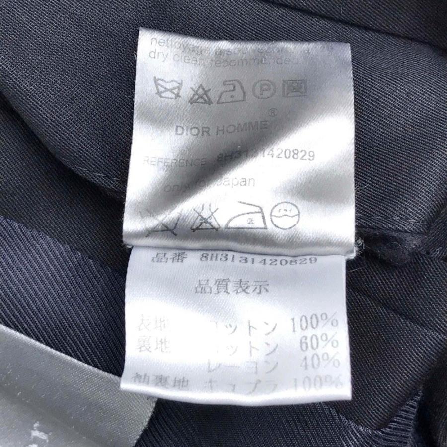 DIOR HOMME ディオール・オム スプリングコート ベルト付き ダブルブレスト アウター トレンチコート ブラック メンズ | Dior HOMME | 10