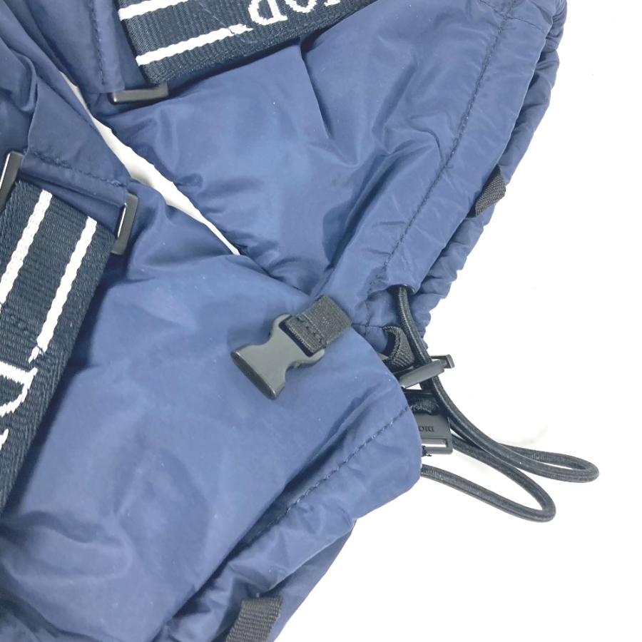 美品 Dior ディオール 113C901A0459 ロゴ グローブ スノーボード スキー 手袋 ネイビー メンズ【中古】 |  | 06