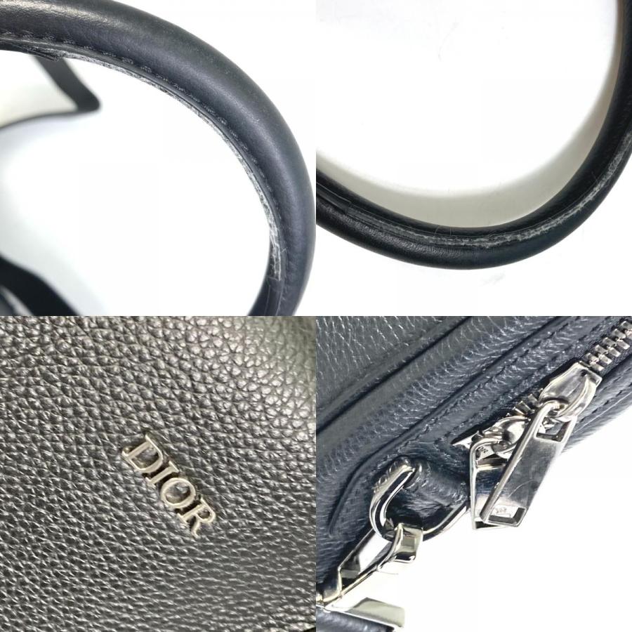 Dior HOMME DIOR ディオール・オム ハンドバッグ ロゴ 内側