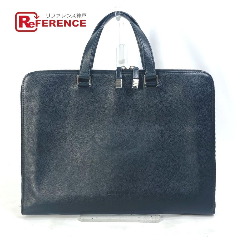 DIOR HOMME ブラック トートバッグ　中古 中古・古着通販】DIOR HOMME (ディオール オム) Leather Tote Bag