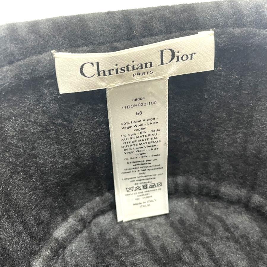 新品同様 Dior ディオール 11DCH923I100 ボブハット 帽子 ヘッドウェア 小物 オブリーク CHIC ハット ブラック レディース【中古】 |  | 04