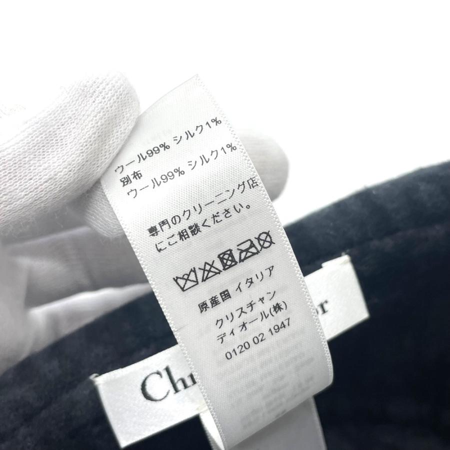 新品同様 Dior ディオール 11DCH923I100 ボブハット 帽子 ヘッドウェア 小物 オブリーク CHIC ハット ブラック レディース【中古】 |  | 05
