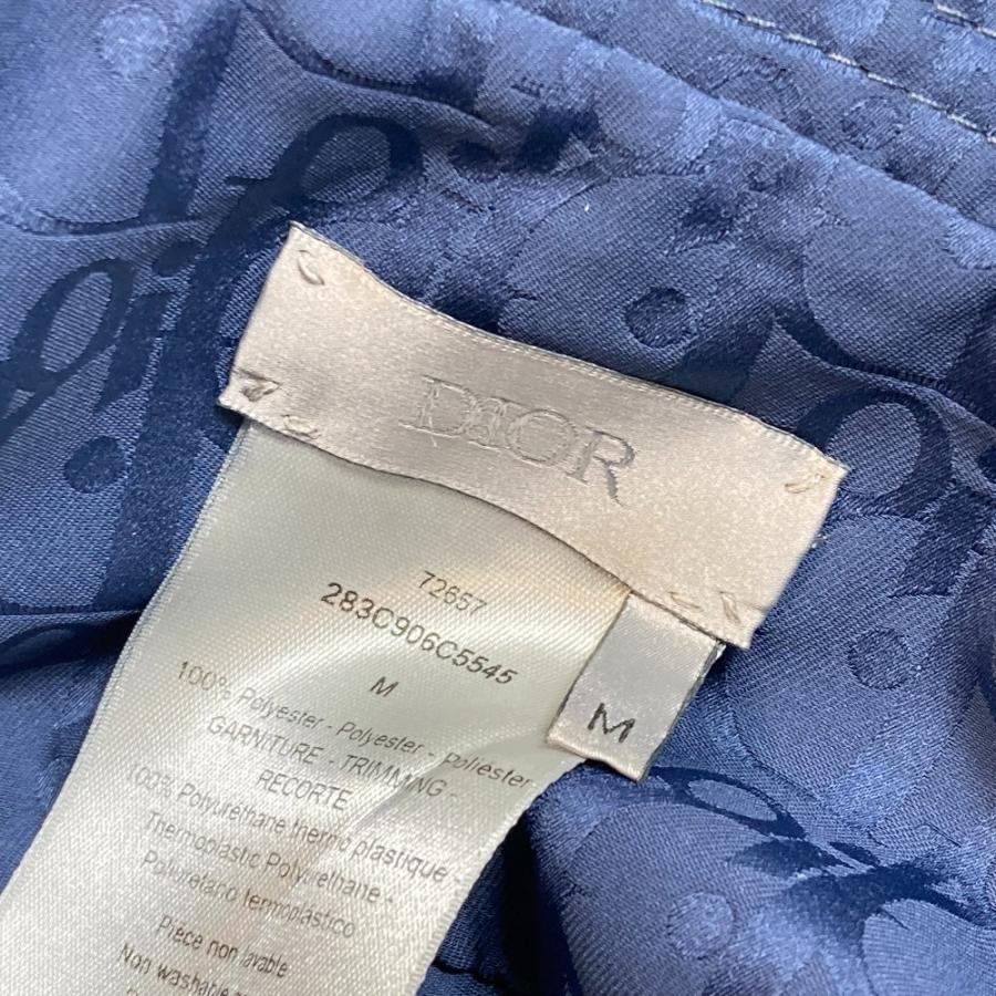 新品同様 Dior ディオール 143J833A0448 DIOR AND PARLEY (ディオール & パーレイ) 帽子 オブリーク ハット ブルー系 ユニセックス【中古】 |  | 06