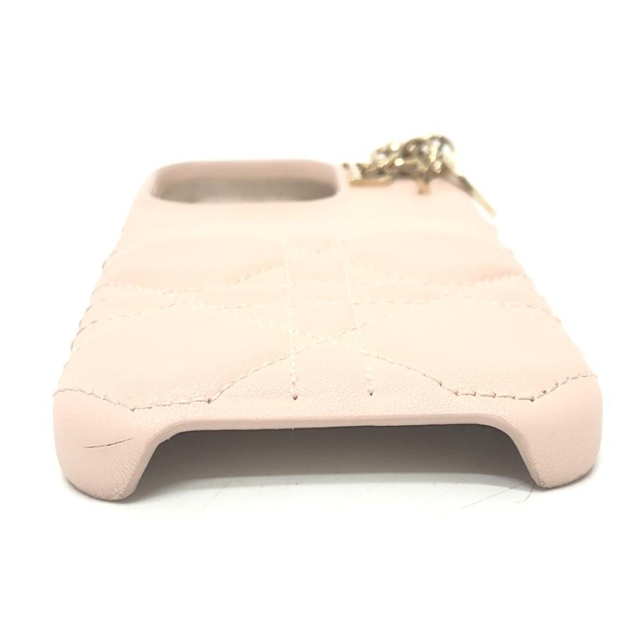Dior ディオール レディディオール カナージュ 15pro ケース アイフォンケース 15proケース iPhoneケース ピンク レディース【中古】 |  | 03