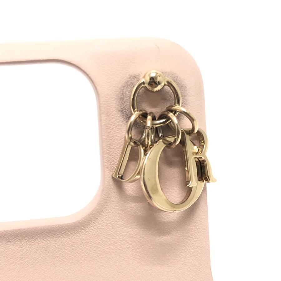 Dior ディオール レディディオール カナージュ 15pro ケース アイフォンケース 15proケース iPhoneケース ピンク レディース【中古】 |  | 05