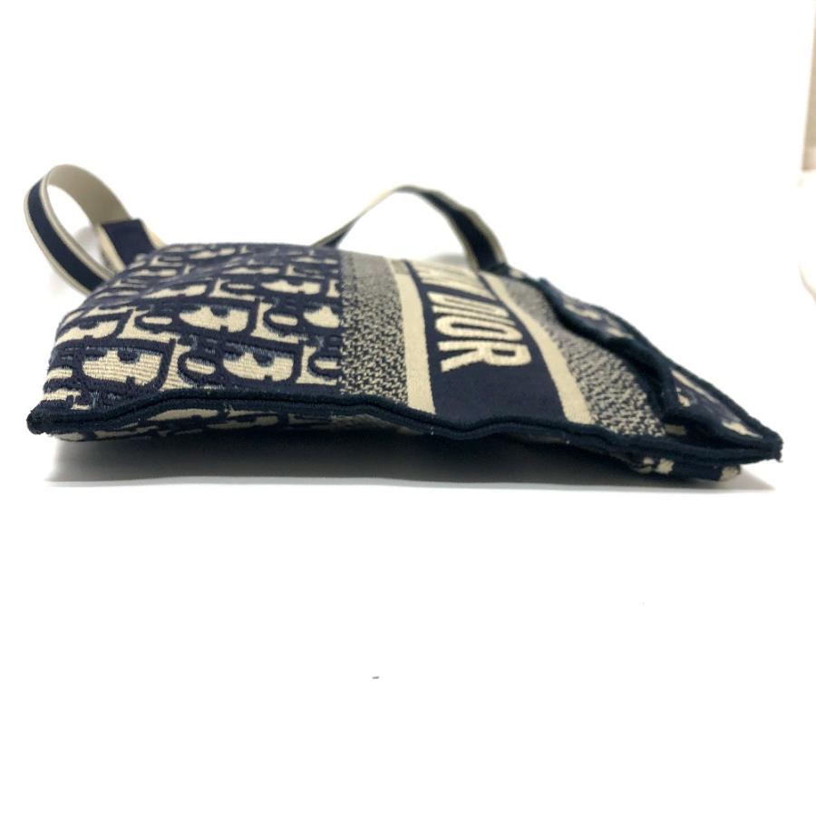 Dior ディオール オブリーク フラット カバン ショルダーバッグ ネイビー レディース【中古】 |  | 02
