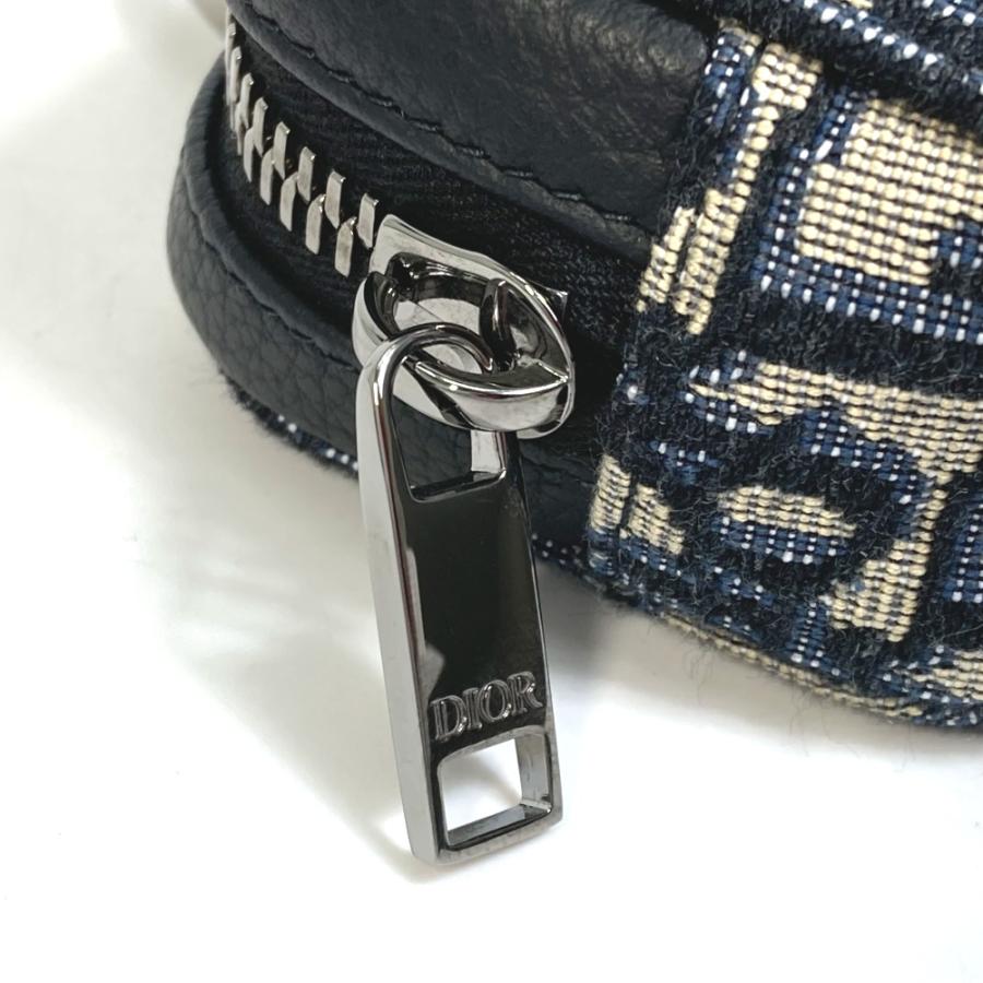 限定半額 Dior オブリーク ジャガード ロゴマーク総柄ベルト