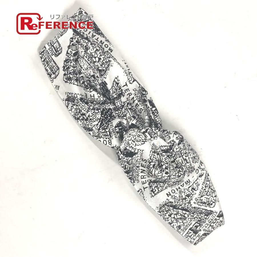 Dior ディオール 総柄 ヘッドバンド ヘアアクセサリー  ヘアバンド ブラック レディース【中古】 | 